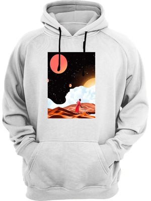 Widi Çöl Baskılı Sweatshirt