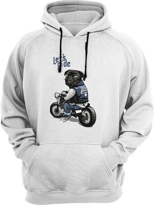 Widi Motor Baskılı Sweatshirt