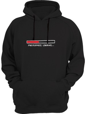 Widi Masterpiece Loading Baskılı Siyah Sweatshirt