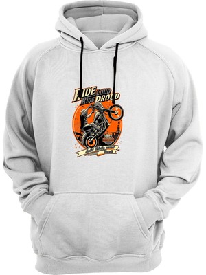 Widi Ride Loud Baskılı Sweatshirt