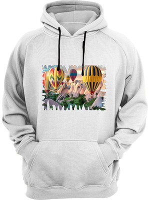 Widi Balon Baskılı Sweatshirt