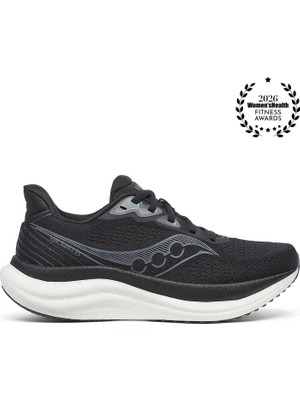 Saucony Triumph 23 Kadın Siyah Yol Koşusu Ayakkabısı