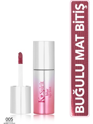 Flormar K-Spirit Blur Efektli Mat & Nemlendirici Dudak Renklendiricisi - 005 Berry Cloud - 8682536107563