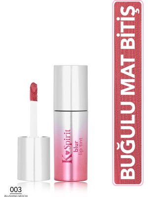 Flormar K-Spirit Blur Efektli Mat & Nemlendirici Dudak Renklendiricisi - 003 Blushing Mochi - 8682536107525