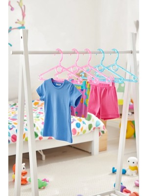 Çocuk Elbise Askısı Kristal 12 Li