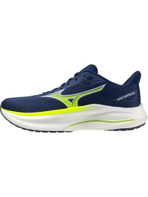 Mizuno Wave Inspire 22 Erkek Koşu Ayakkabısı Lacivert / Sarı