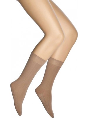 MiraLive Masaj Kadın Çorap Bronz 38