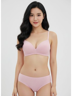 Pemilo Kadın 701 Pamuklu Kaplı Sütyen Takımı