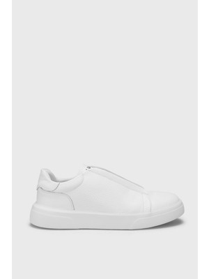 Lufian Dante Erkek Deri Sneaker Ayakkabı Siyah