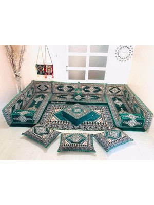 Anka Group Kilim Desenli U Köşe 10CM - Mint