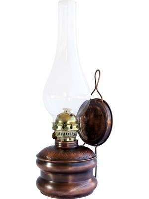 PremiumPort El Işi Bakır Gaz Lambası, Şık ve Sıcak Atmosfer Yaratır