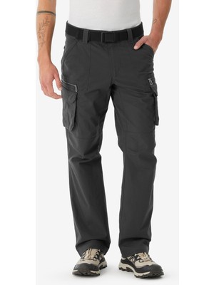 Decathlon Quechua Erkek Outdoor Kargo Pantolon - Gri - NH500