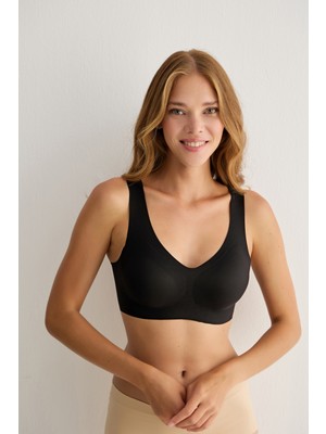 Zerogram Balensiz Çıkarılabilir Pedli Dikişsiz Lazer Sütyen 2213