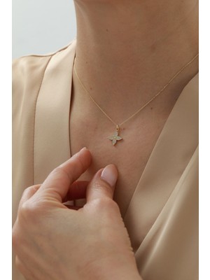 Yavuz Kuyumculuk 14 Ayar Altın Nergis Kolye