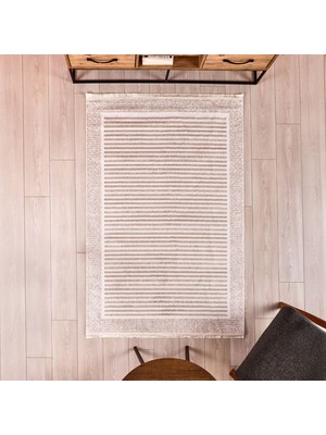 Evidea Soft Tuku Halı - Bej - 120X180 cm