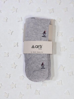 Ugly Duck Denizci Erkek Bebek Külotlu Çorap - Gri