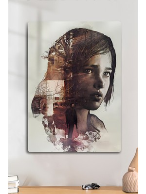 PremiumPort Metal Tablo The Last Of Us, Oyun ve Dizi Temalı Dekorasyon Poster