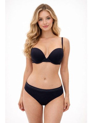 Pemilo Kadın 730 Pamuklu Kaplı Sütyen Takımı