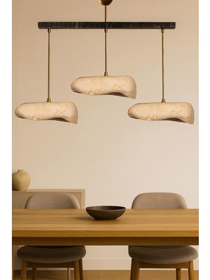 HMY Design Creamelith Handmade Karbon Beton Avize