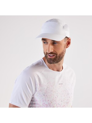Decathlon Kiprun Yetişkin Koşu Şapkası - Beyaz - Kiprun