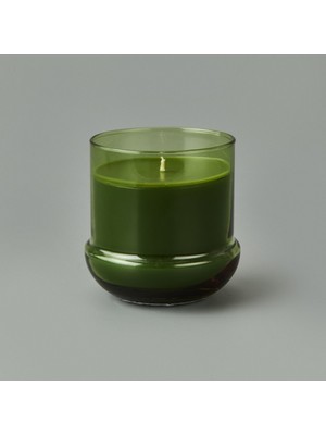 PremiumPort Ferah Yeşil Dekoratif Mum, 260 Gr, Yaz Teması, Sıcak Atmosfer Için