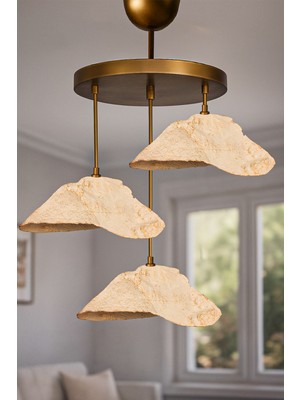 HMY Design Grotta Handmade Karbon Beton Avize