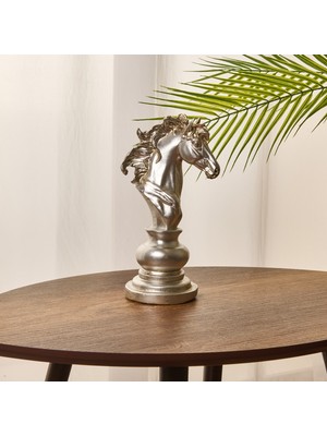 Evidea Deco At Dekor - Gümüş - 26,5 cm