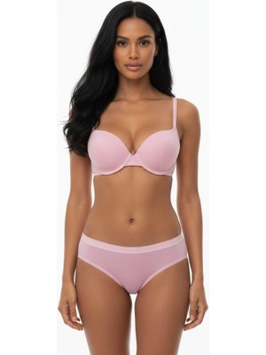 Pemilo Kadın 730 Pamuklu Kaplı Sütyen Takımı