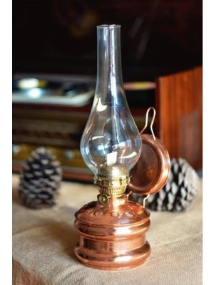 PremiumPort El Yapımı Bakır Gaz Lambası, Şık ve Dayanıklı Tasarım