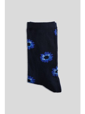 Lufian Catrıs Kadın Çorap Lacivert