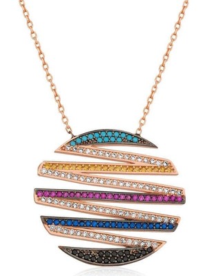 Özcömert Silver Gümüş Sonsuzluğa Giden Yol Kolye