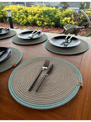 Home İnn 6’lı Yuvarlak Supla Takımı – Kolay Temizlenebilir, Modern Sofralar Için