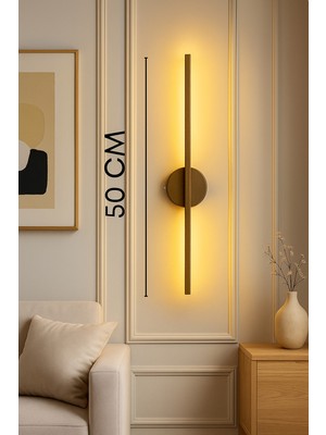 PremiumPort 50CM Kablosuz Salon ve Koridor Aydınlatma Duvar Tablosu
