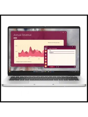 Dell Pro 14 PC14250-BTO108-U Ultra 7-255U, 14" Fhd, 32GB Ram, 512GB Ssd, Paylaşımlı Ekran Kartı, Free Dos Notebook (210292310)