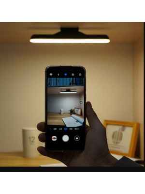 PremiumPort Dokunmatik LED USB Şarjlı Aplik Kablosuz Mıknatıslı, 3 Renkli Işık
