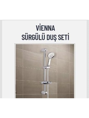 Moda Mix Vienna Sürgülü Duş Seti