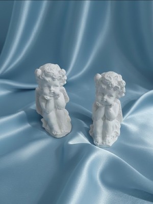 Melekfigürdekoratif Biblo (2'li)