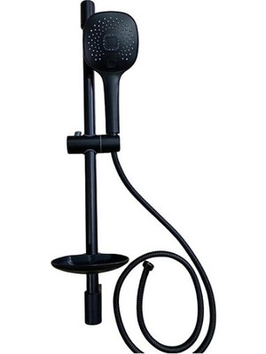 Moda Mix Sana Siyah Sürgülü Duş Seti