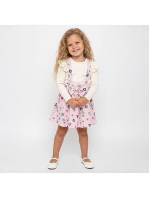 Çiçek Desenli Fiyonklu Elbise