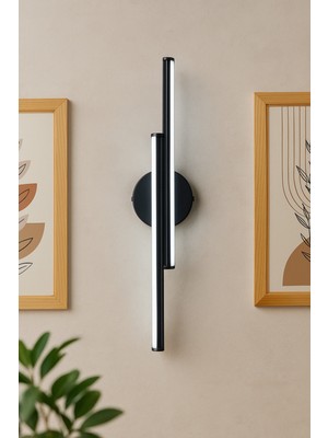 PremiumPort Pilli Kablosuz Çift Yön LED Aplik Tablo, Banyo, Salon, Yatak Odası, Ayna Aydınlatması