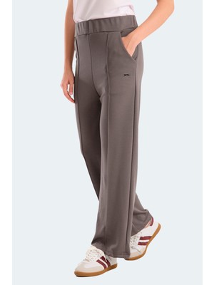 Slazenger Vılle Czg Kadın Bol Paça Siyah Eşofman Altı