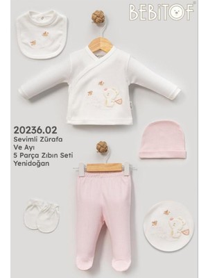 Bebitofsevimli Zürafave Ayı 5 Li Hastane Cıkısı