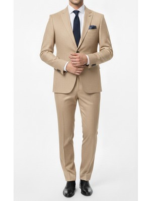 Slimfit Dar Kesim Erkek Takım Elbise