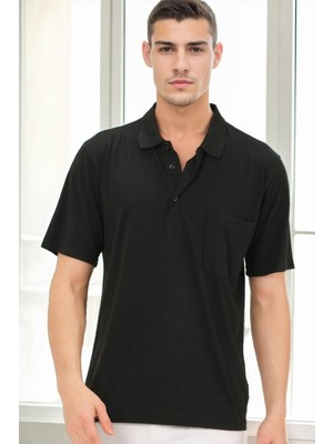 T0091 Dewberry Erkek T-Shırt-Siyah