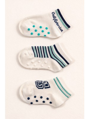 Bebek 3'lü California Step Çorap