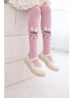 Gigi Giyim Tavşan Kulaklı Kız Çocuk Külotlu Çorap