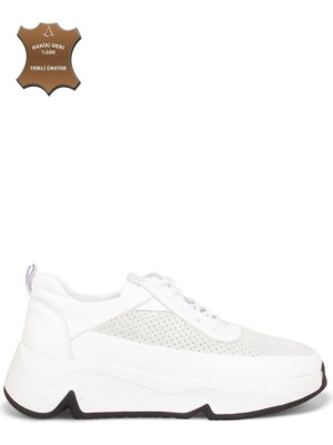 7AdımdaAşk Kadın Sneaker Hakiki Deri Ayakkabı 002Y25K1560