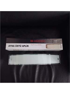 PremiumPort Şık ve Modern Cam Ayna Üstü Aydınlatma, Zarif Tasarım ve Kaliteli Malzeme