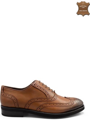 7AdımdaAşk Erkek Klasik Hakiki Deri  Ayakkabı 110Y24E41007