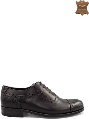 7AdımdaAşk Erkek Bağcıklı Klasik Hakiki Deri Ayakkabı 110Y24E41014